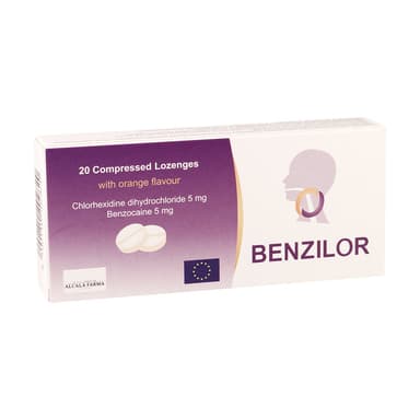 Benzilor 5 mg + 5 mg — packaging