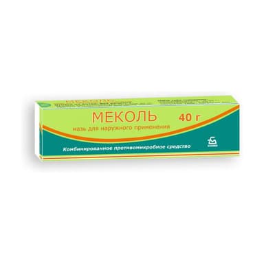 Mecol 7.5 mg/g + 40 mg/g — packaging