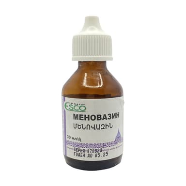 Menovazine — packaging