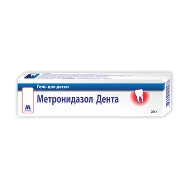 Metronidazole Denta 10 mg/g + 0.5 mg/g — packaging