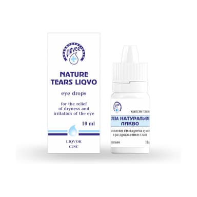 Nature Tears Liqvo 1 mg/ml + 3 mg/ml — packaging