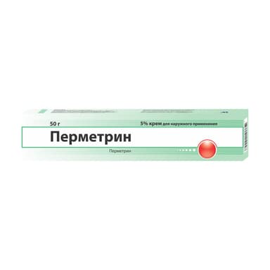 Перметрин 50 мг/г — упаковка