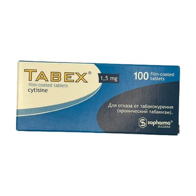 Tabex 1.5 mg — packaging