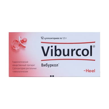 Viburcol — packaging